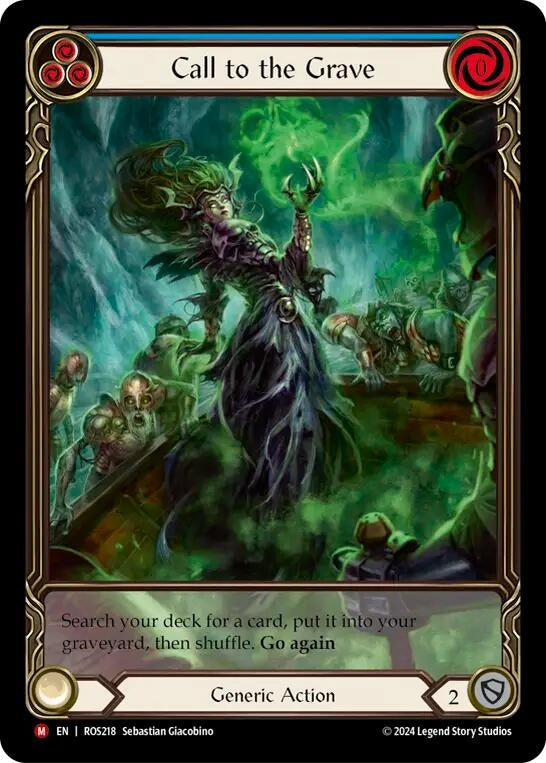 Image for Call to Grave (Extended Art) [Rosetta]
