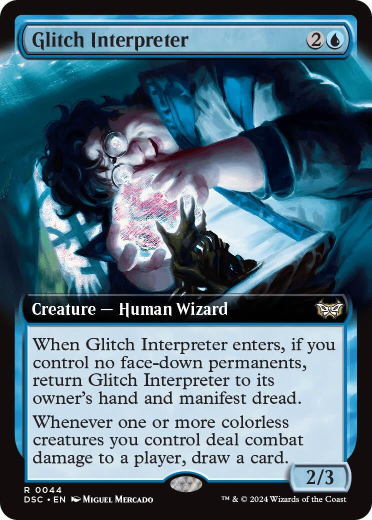 Glitch Interpreter Extended Art (44) [CSK]