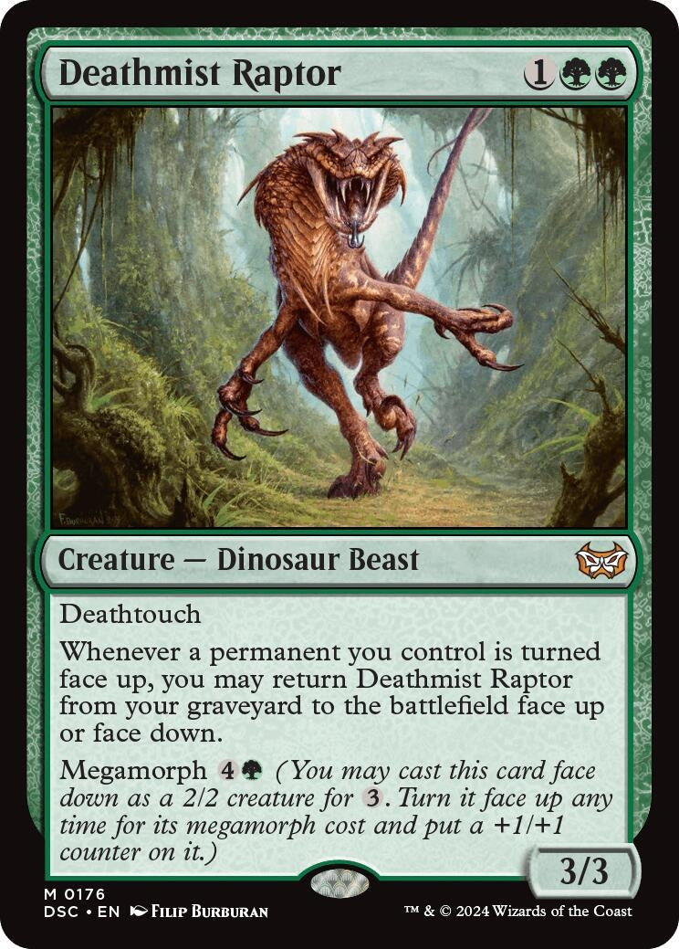 Deathmist Raptor (176) [CSK]