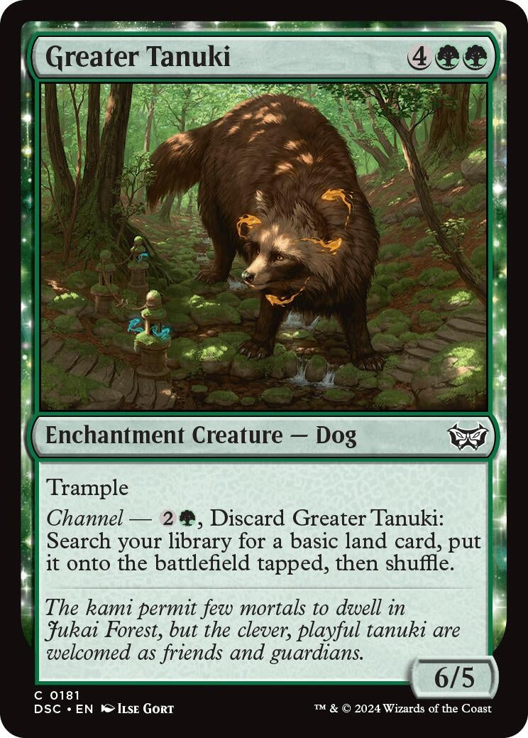 Greater Tanuki (181) [CSK]