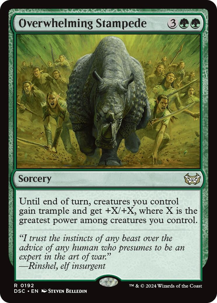 Overwhelming Stampede (192) [CSK]