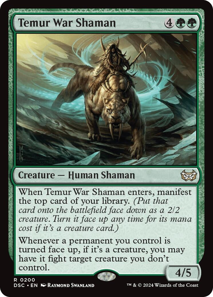 Temur War Shaman (200) [CSK]