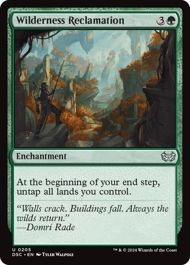 Wilderness Reclamation (205) [CSK]