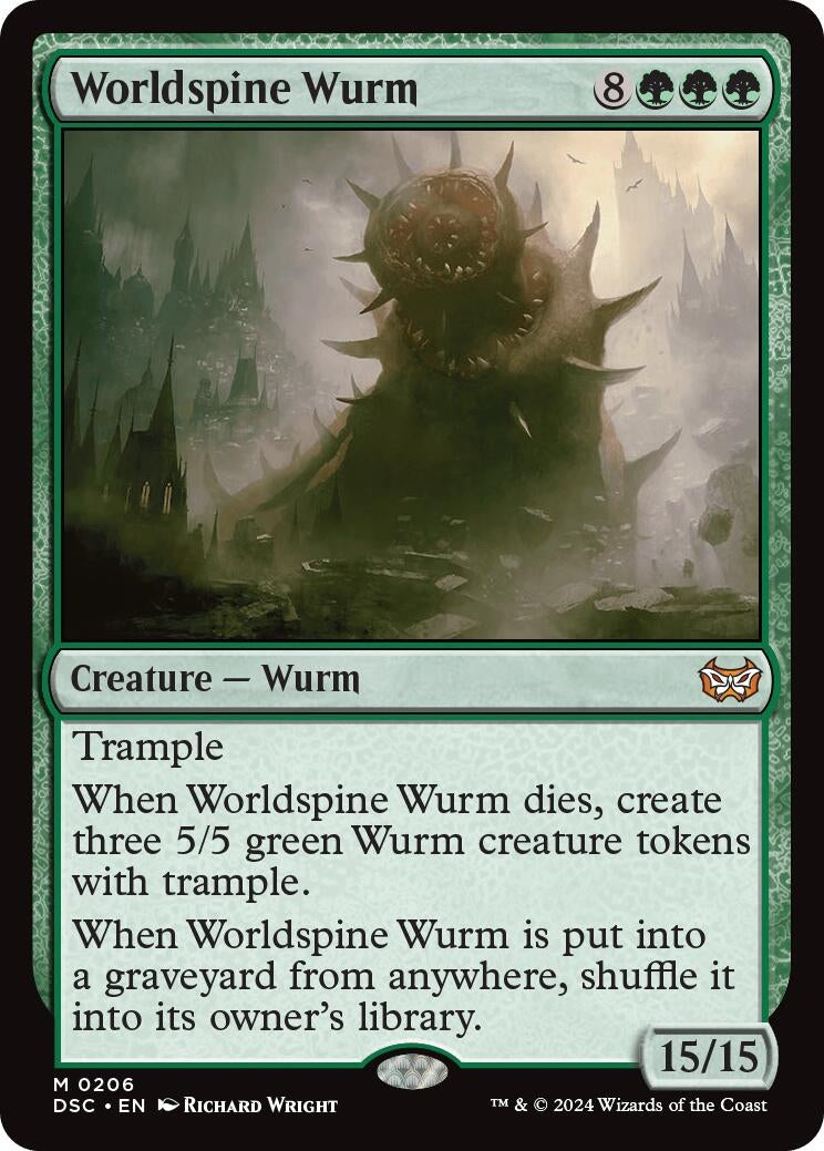 Worldspine Wurm (206) [CSK]