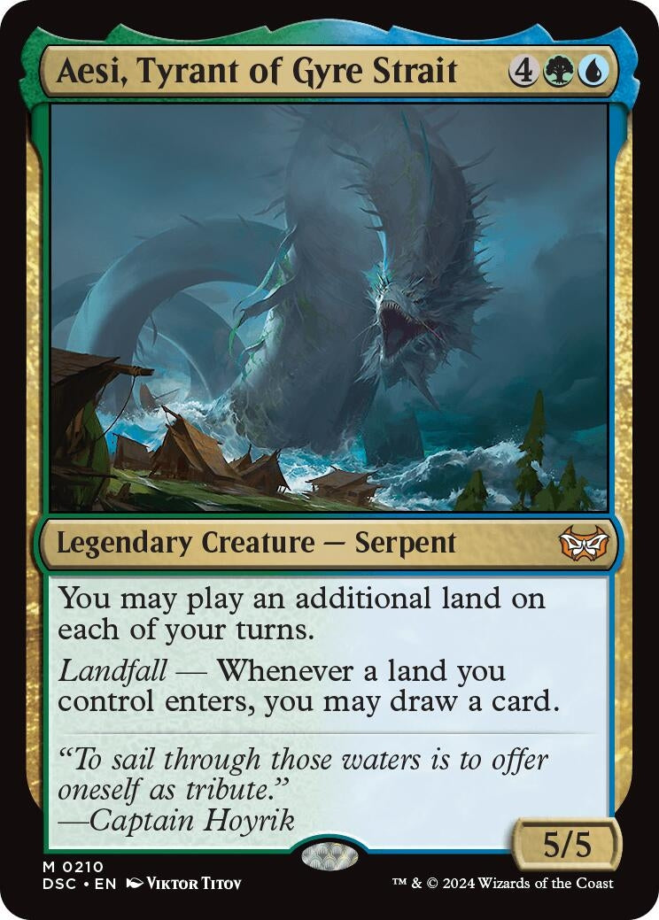 Aesi Tyrant of Gyre Strait (210) [CSK]