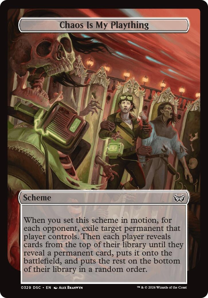 Chaos is My Plaything Full Art (329) [CSK]
