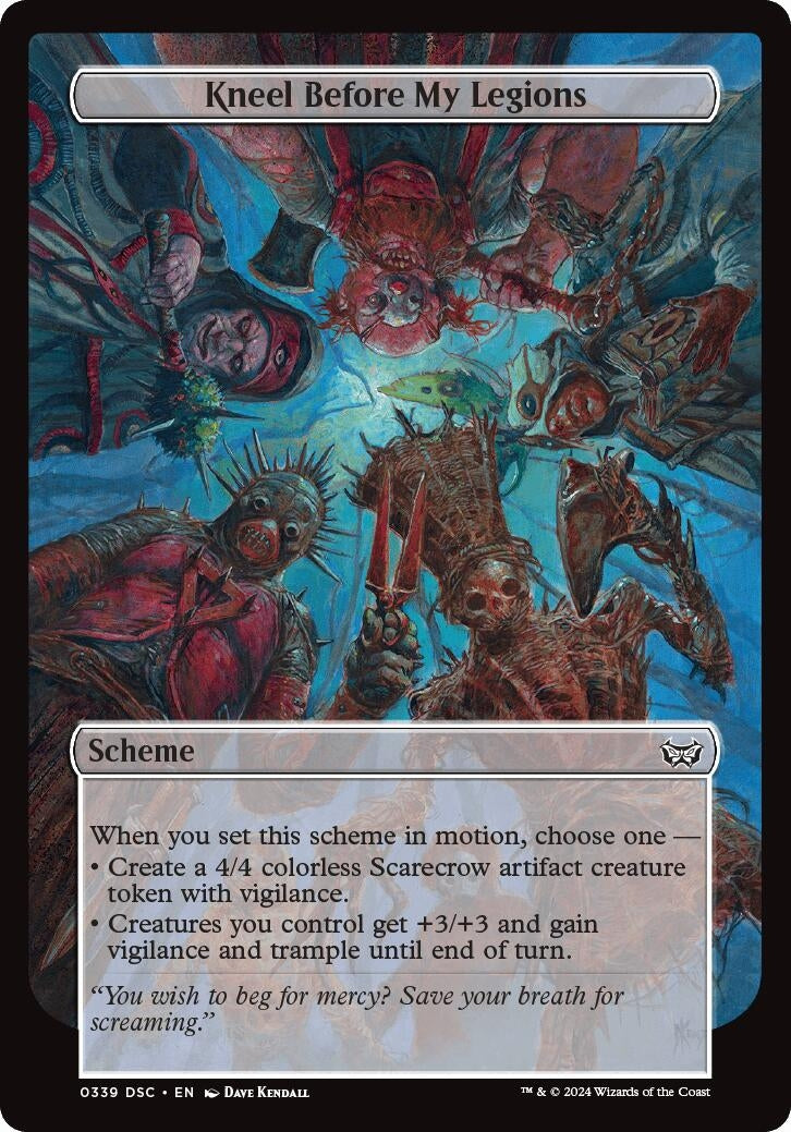 Kneel Before My Legions Full Art (339) [CSK]