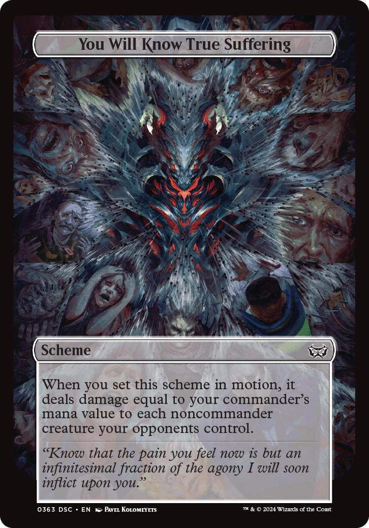 You Will Know True Suffering Full Art (363) [CSK]