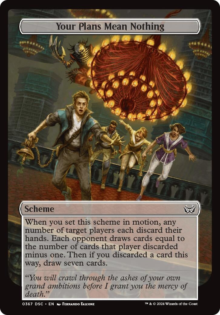 Your Plans Mean Nothing Full Art (367) [CSK]