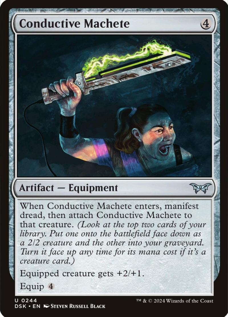 Conductive Machete (244) [DSK]