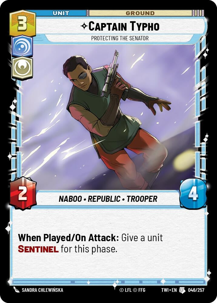 Captain Typho - Protecting the Senator (046/257) (TWI)