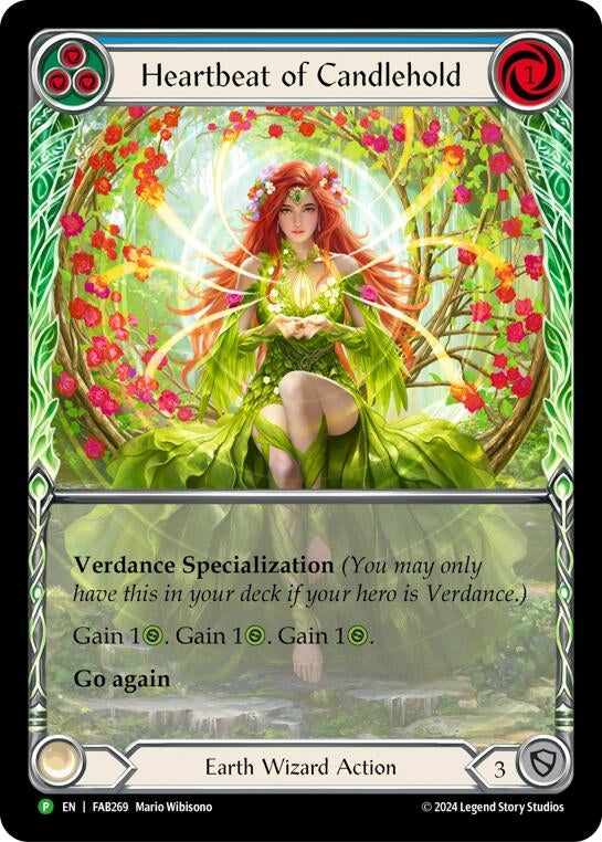 Image for Heartbeat of Candlehold (Extended Art) [Flesh and Blood: Promo Cards]