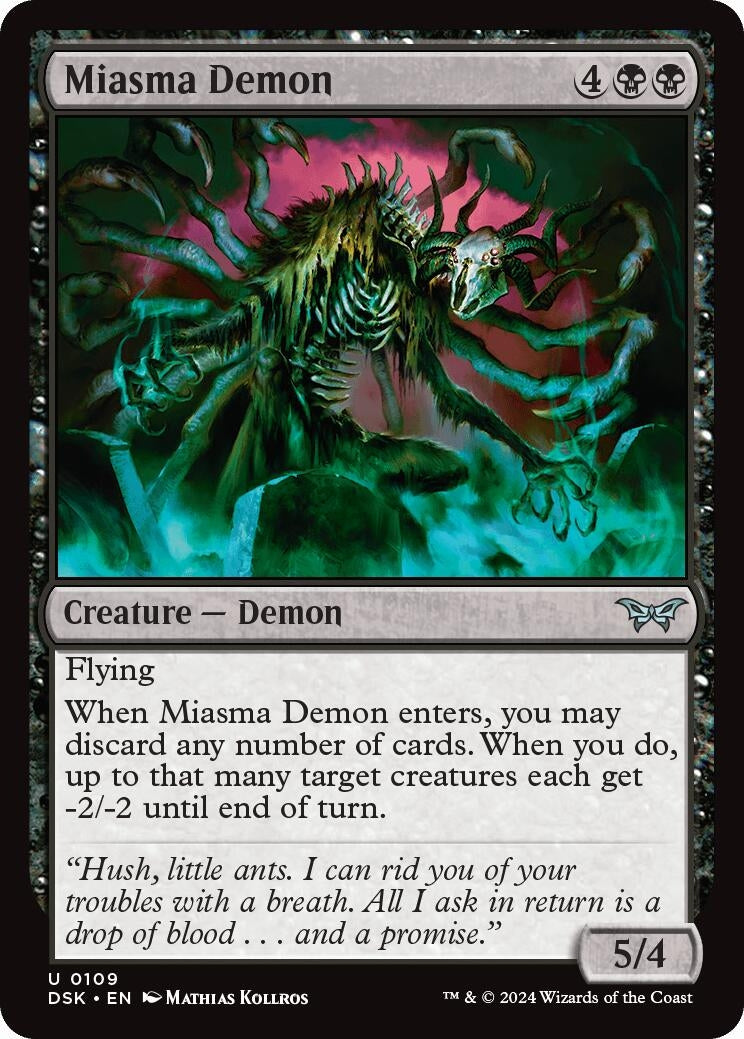 Miasma Demon (109) [DSK]