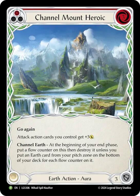 Image for Channel Mount Heroic [Flesh and Blood: Promo Cards]