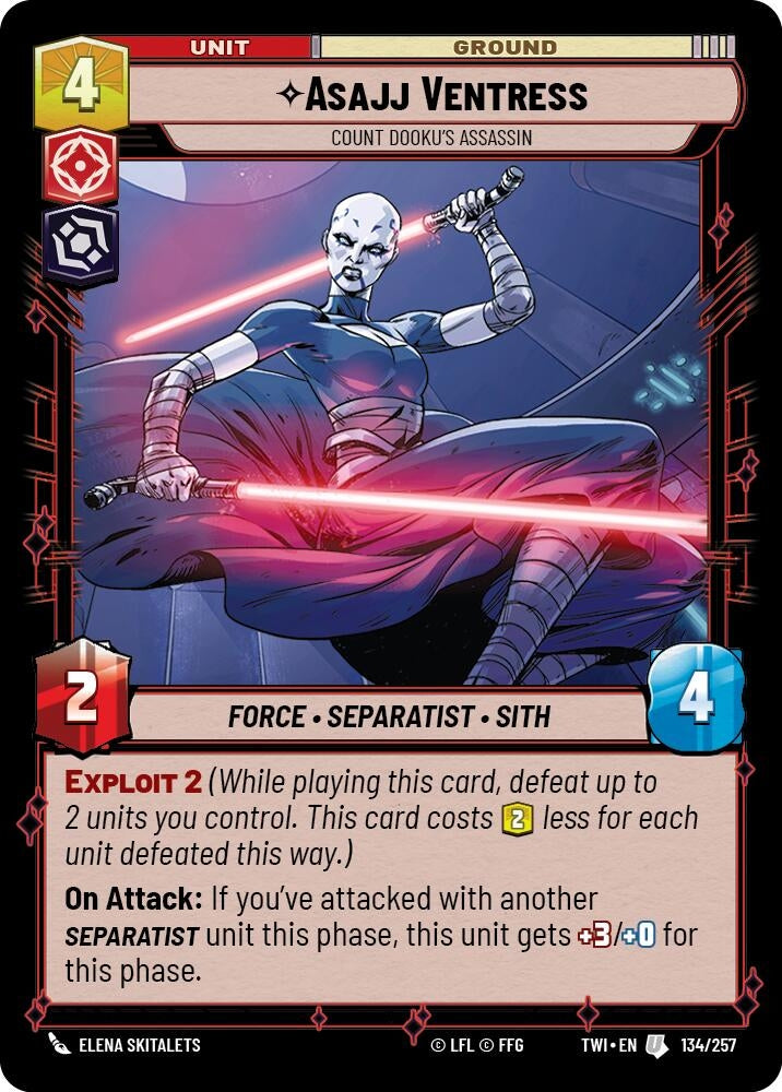 Image for Asajj Ventress - Count Dooku's Assassin [Twilight of the Republic]
