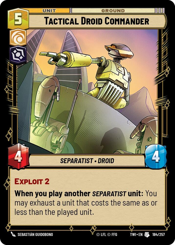 Tactical Droid Commander (184/257) (TWI)