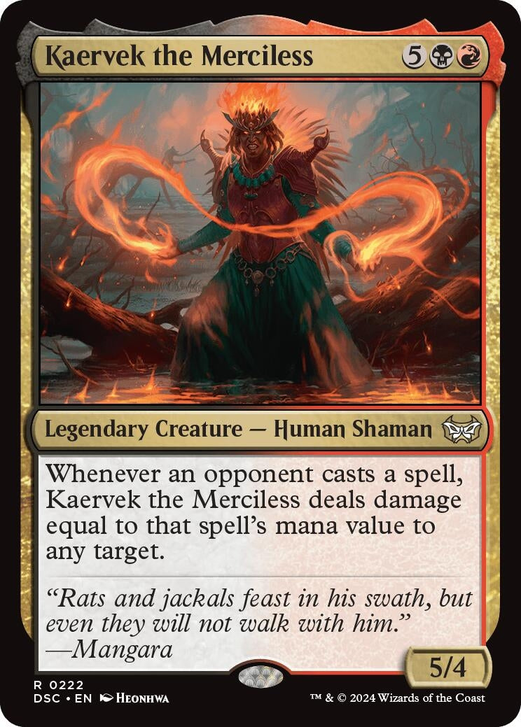 Kaervek the Merciless (222) [CSK]
