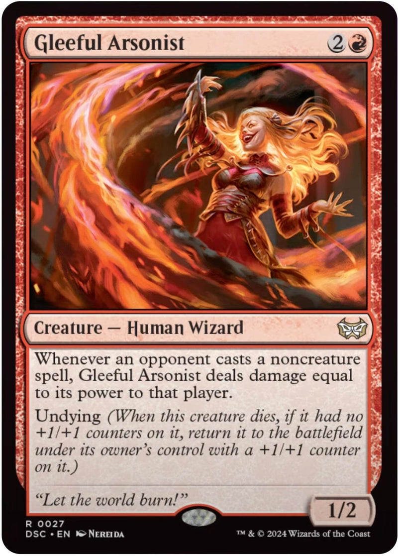 Gleeful Arsonist (27) [CSK]