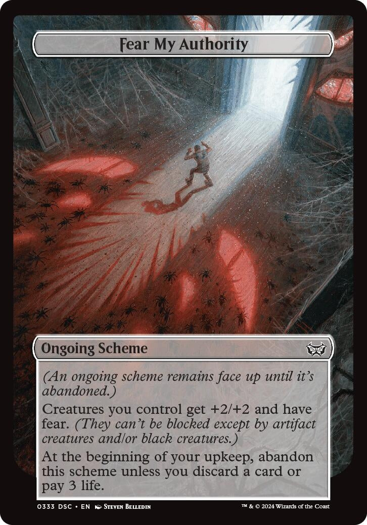 Fear My Authority Full Art (333) [CSK]