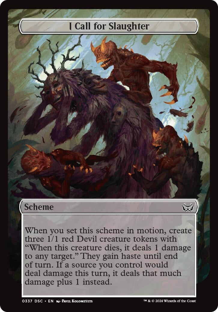 I Call for Slaughter Full Art (337) [CSK]