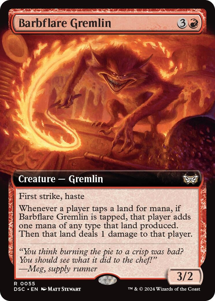 Barbflare Gremlin Extended Art (55) [CSK]
