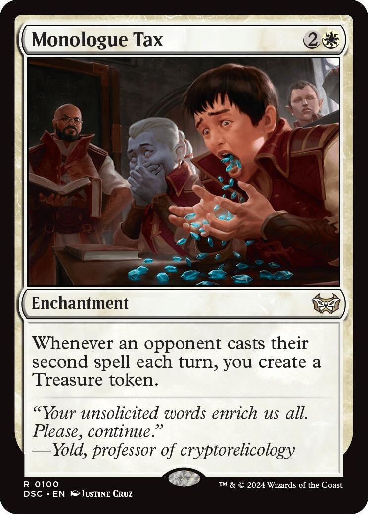 Monologue Tax (100) [CSK]