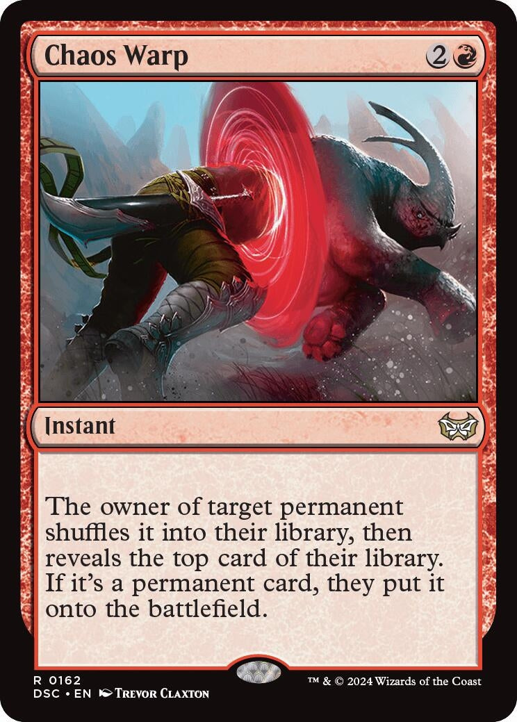 Chaos Warp (162) [CSK]