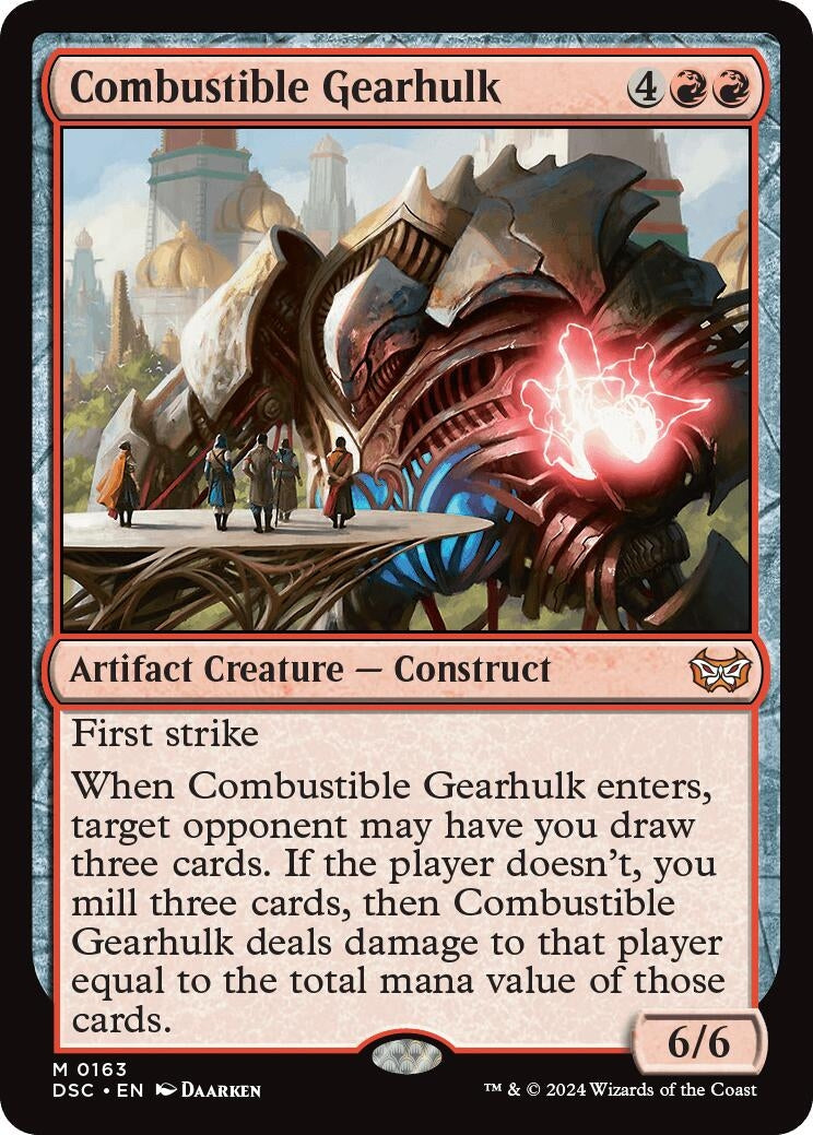 Combustible Gearhulk (163) [CSK]