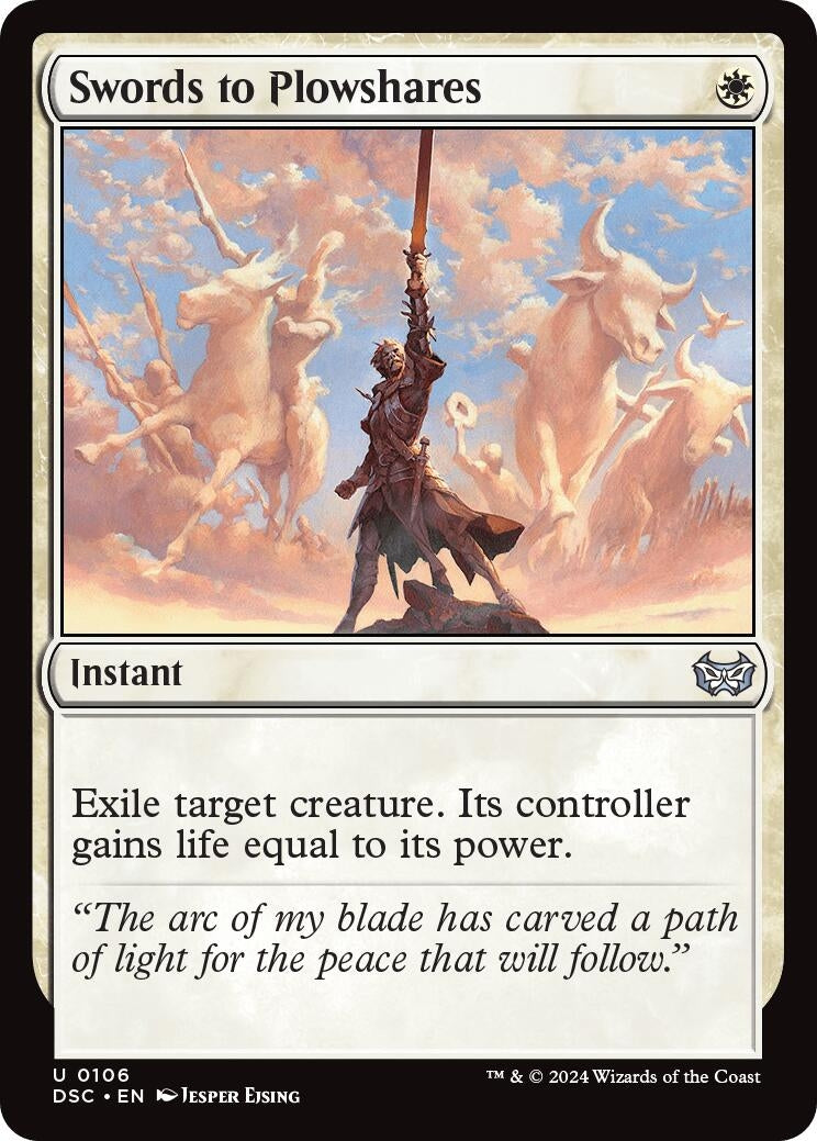 Swords to Plowshares (106) [CSK]