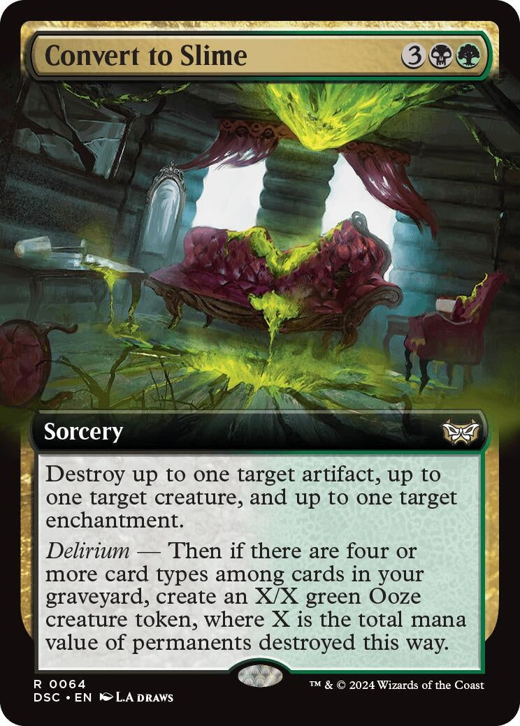 Convert to Slime Extended Art (64) [CSK]