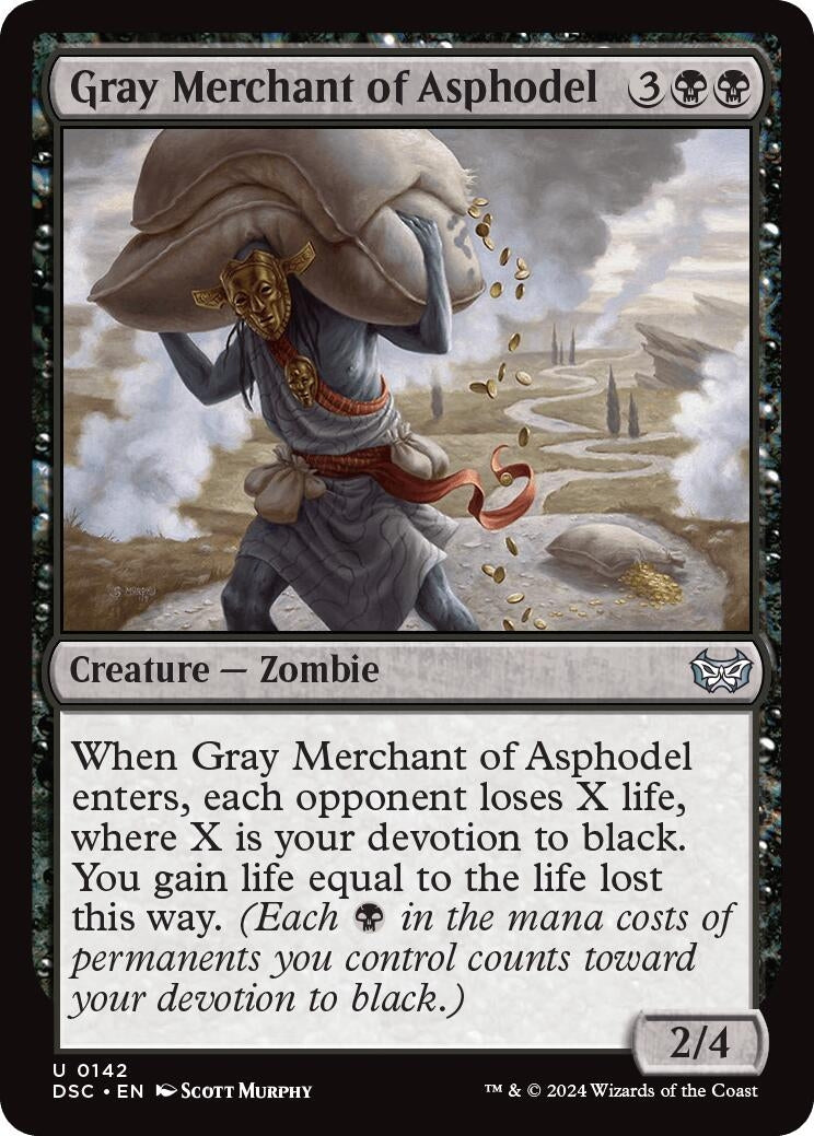 Gray Merchant of Asphodel (142) [CSK]