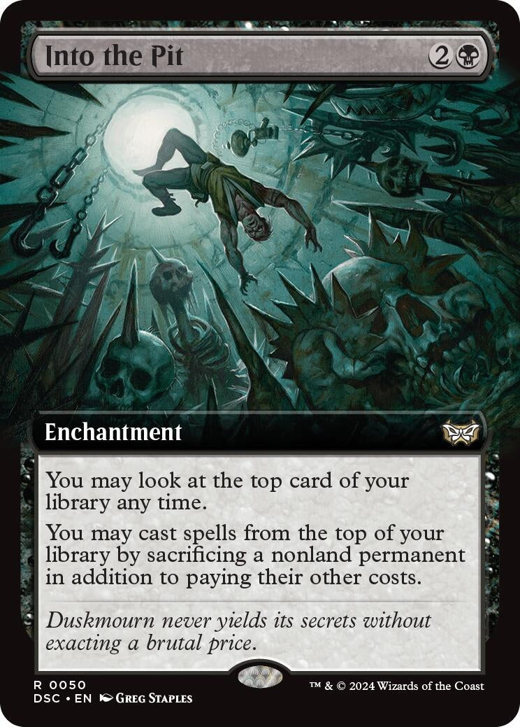 Into the Pit Extended Art (50) [CSK]
