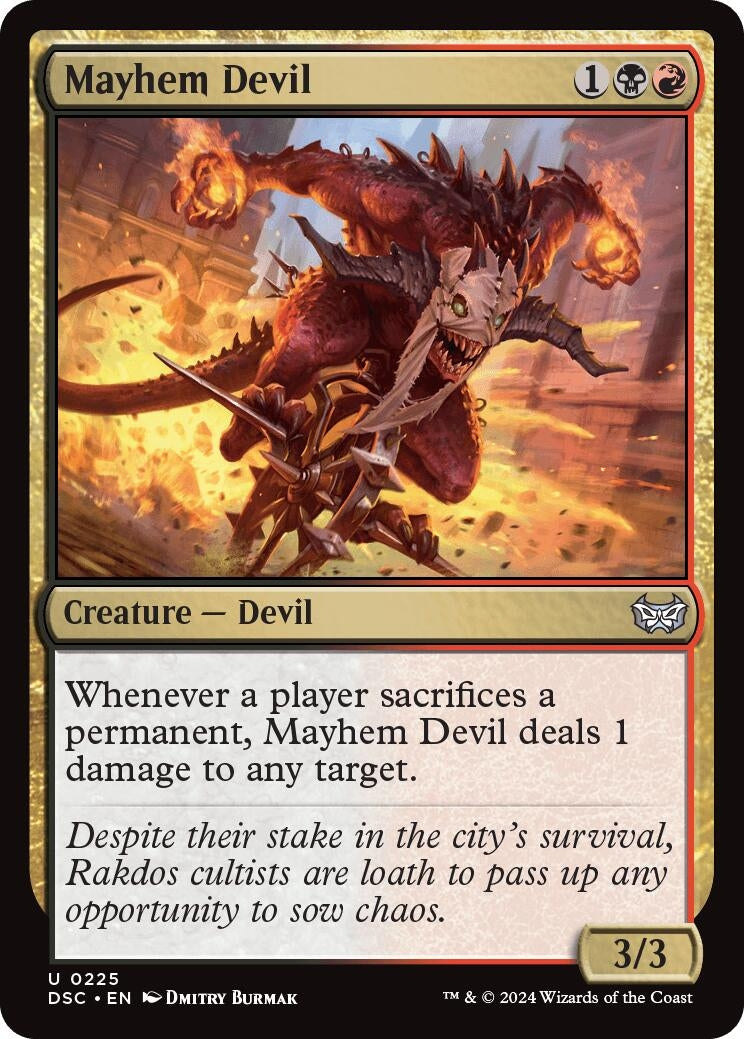 Mayhem Devil (225) [CSK]