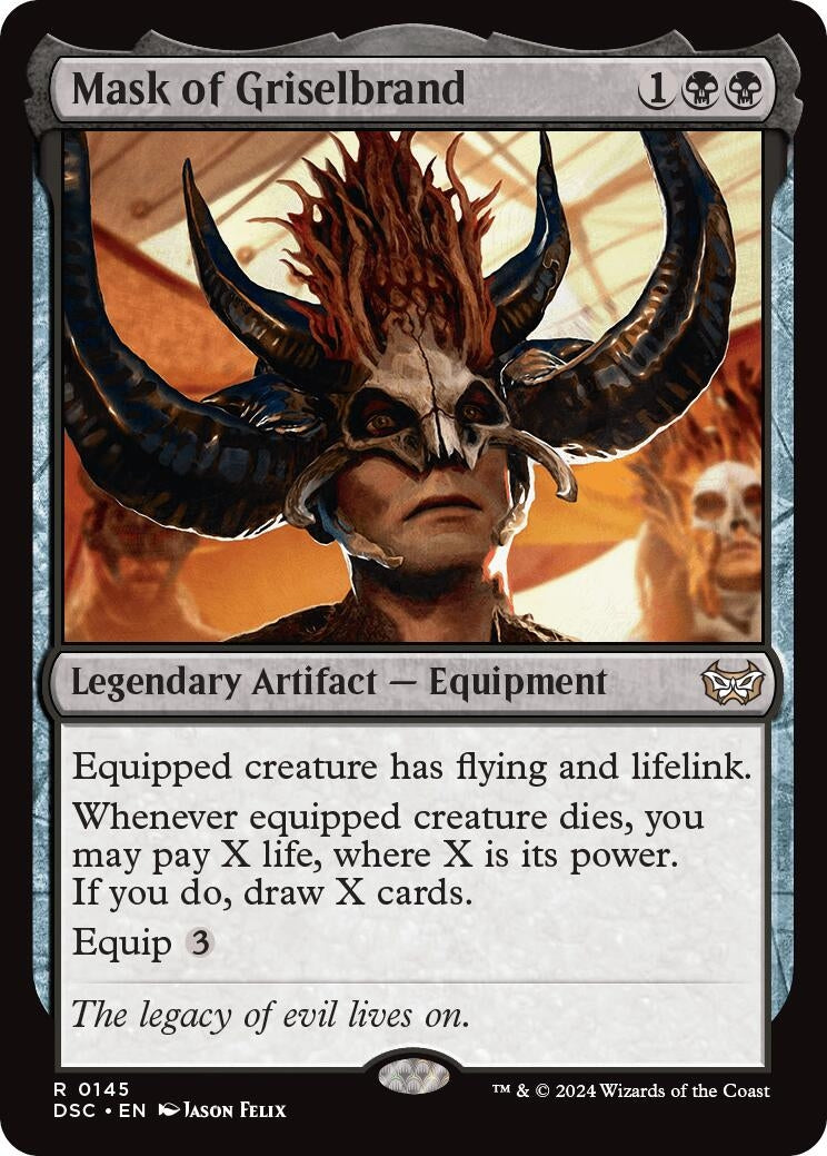Mask of Griselbrand (145) [CSK]