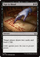 Sign in Blood (156) [CSK]