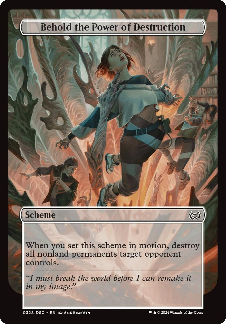 Behold the Power of Destruction Full Art (328) [CSK]