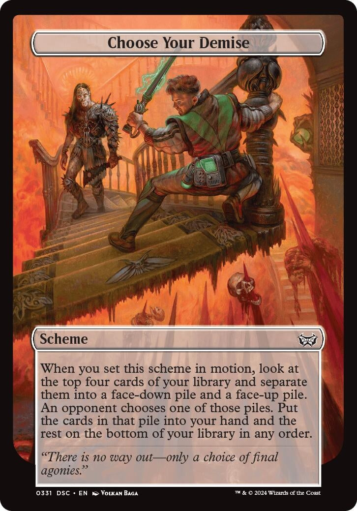 Choose Your Demise Full Art (331) [CSK]