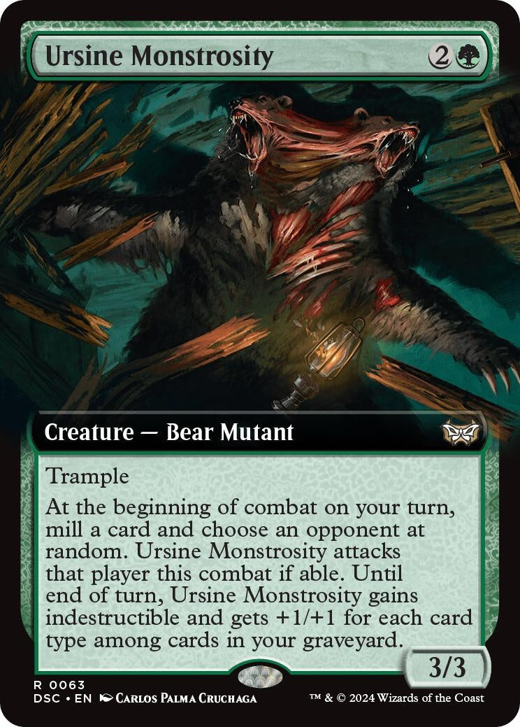 Ursine Monstrosity Extended Art (63) [CSK]