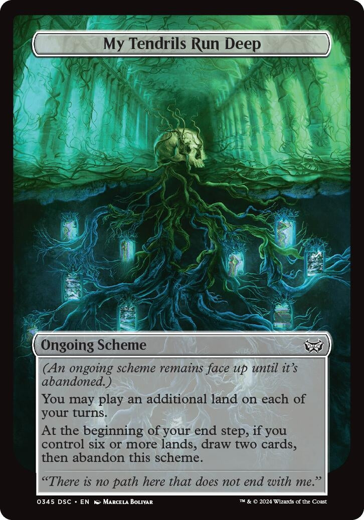 My Tendrils Run Deep Full Art (345) [CSK]