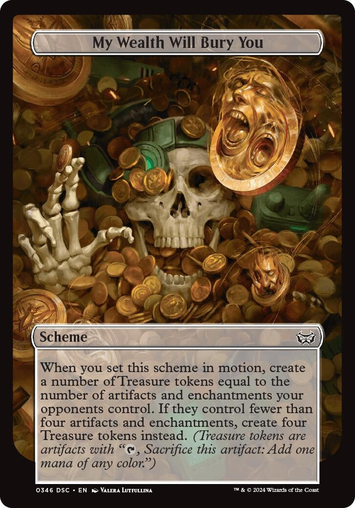 My Wealth Will Bury You Full Art (346) [CSK]