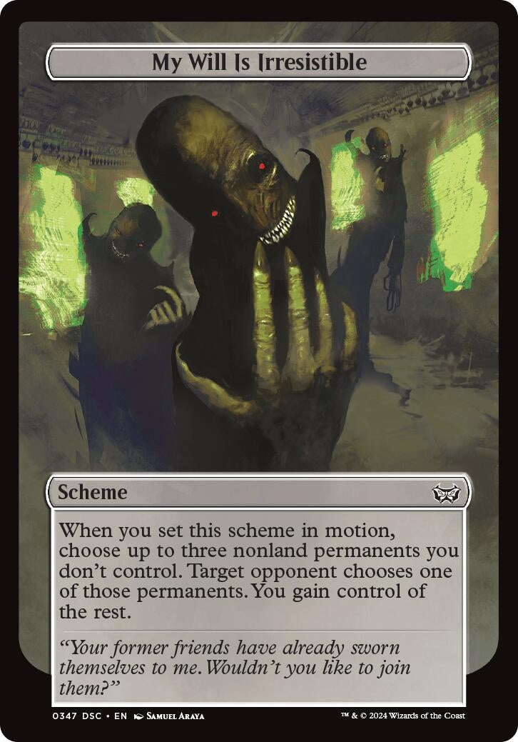 My Will Is Irresistible Full Art (347) [CSK]
