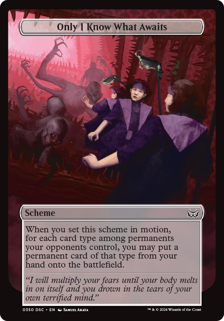 Only I Know What Awaits Full Art (350) [CSK]