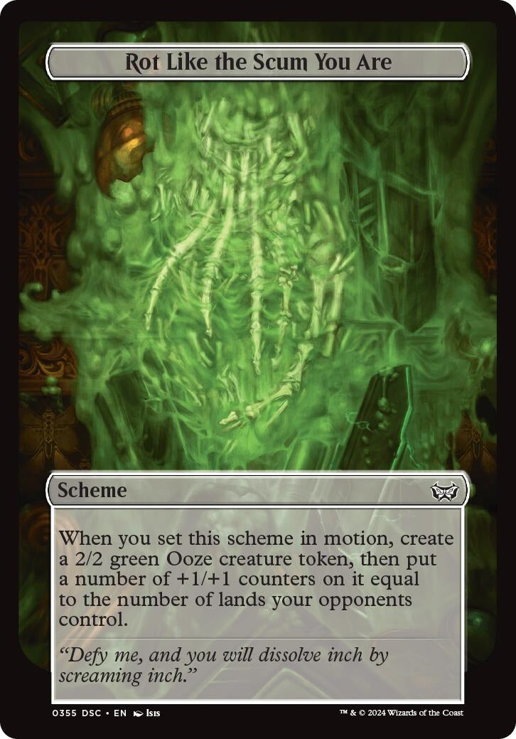Rot Like the Scum You Are Full Art (355) [CSK]