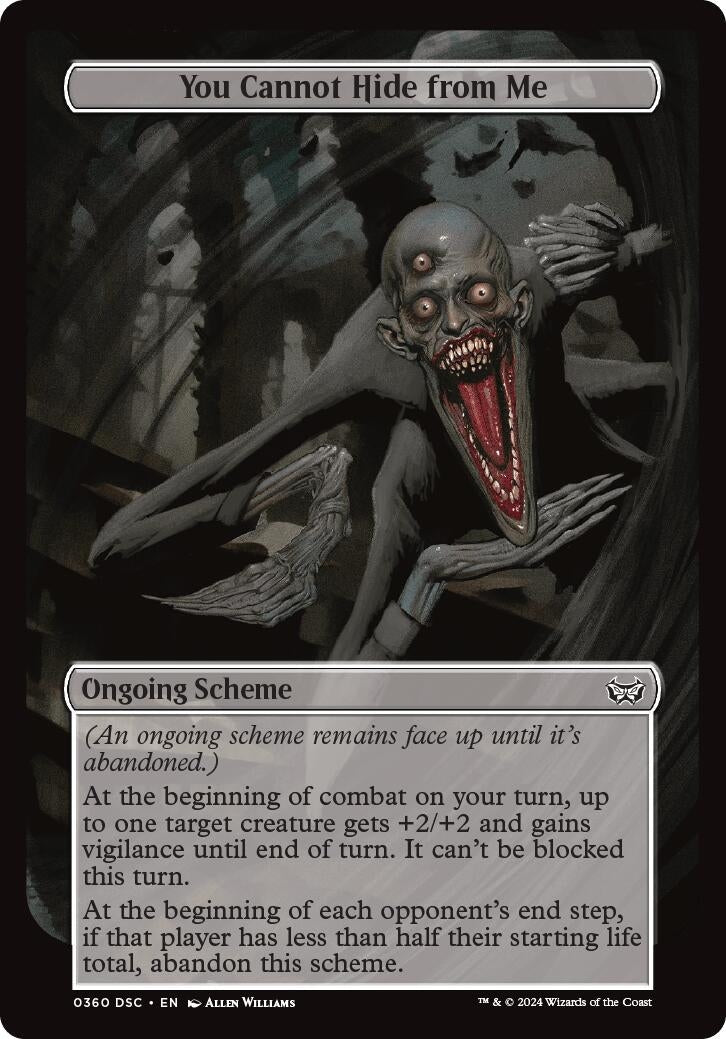 You Cannot Hide from Me Full Art (360) [CSK]