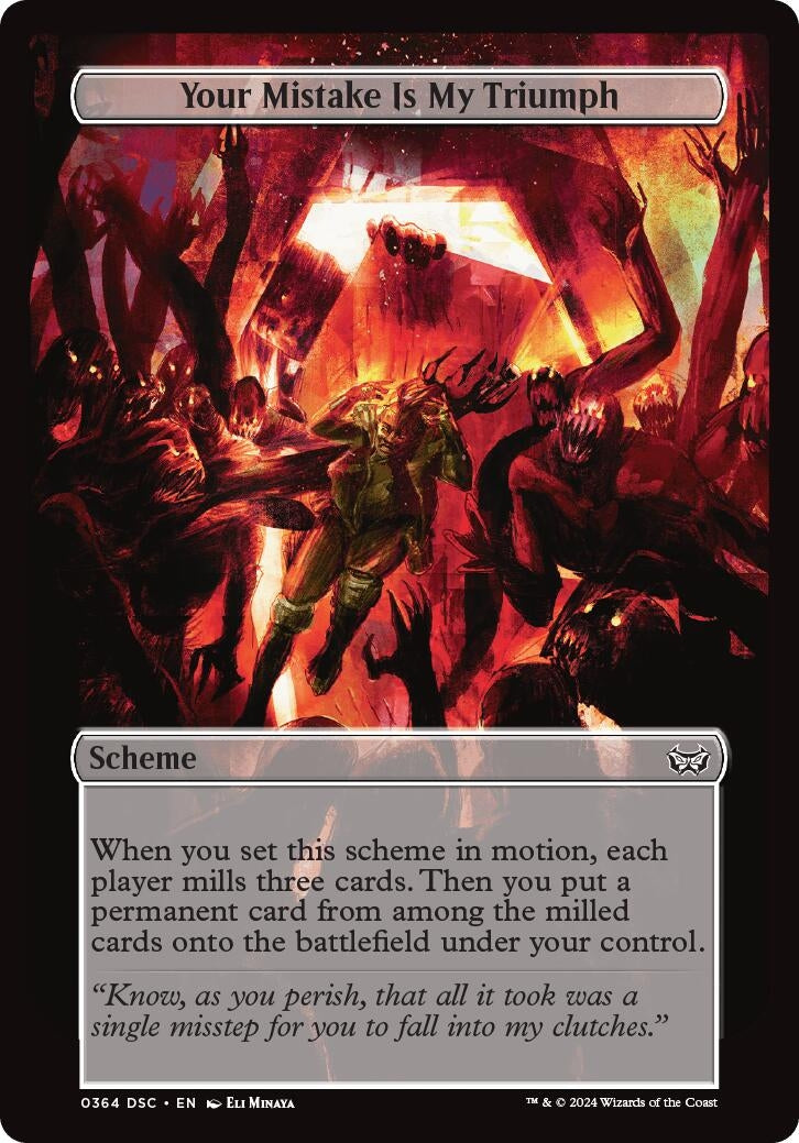 Your Mistake Is My Triumph Full Art (364) [CSK]