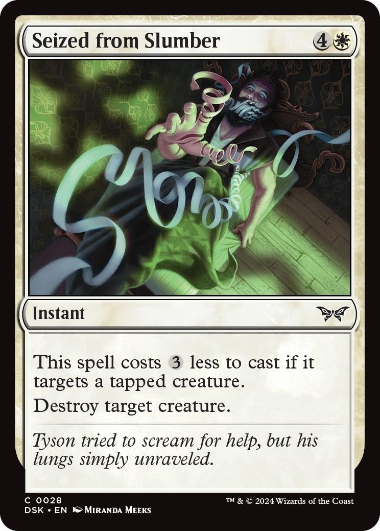 Seized from Slumber (28) [DSK]