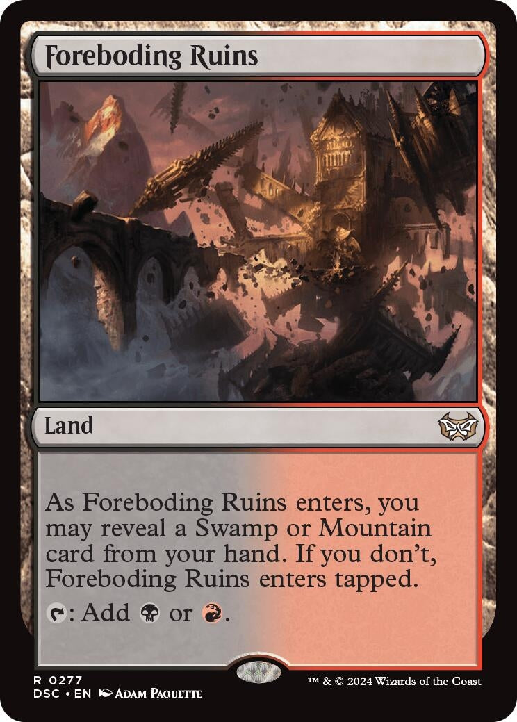 Foreboding Ruins (277) [CSK]