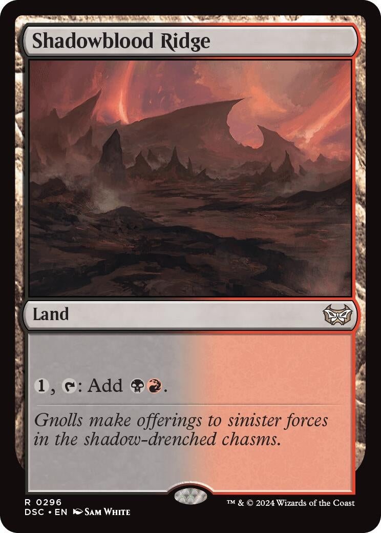 Shadowblood Ridge (296) [CSK]
