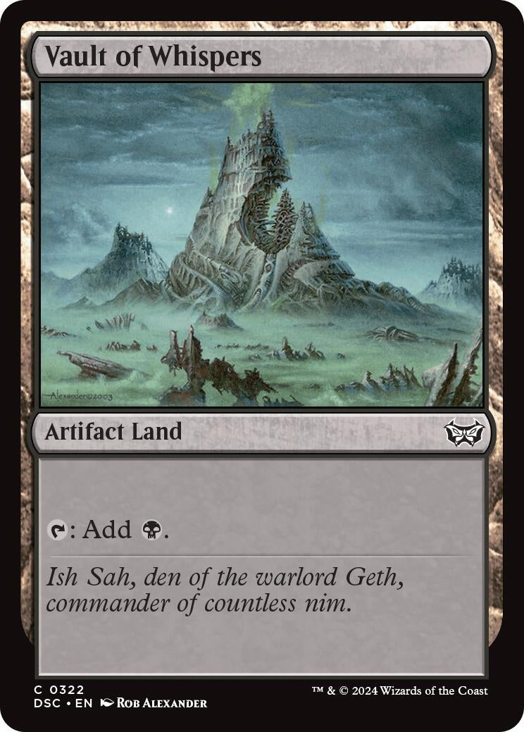 Vault of Whispers (322) [CSK]