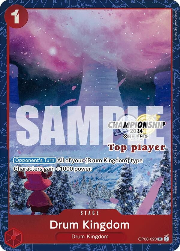 Drum Kingdom Championship 2024 Top Player Pack (OP08-020) [OP-PR]